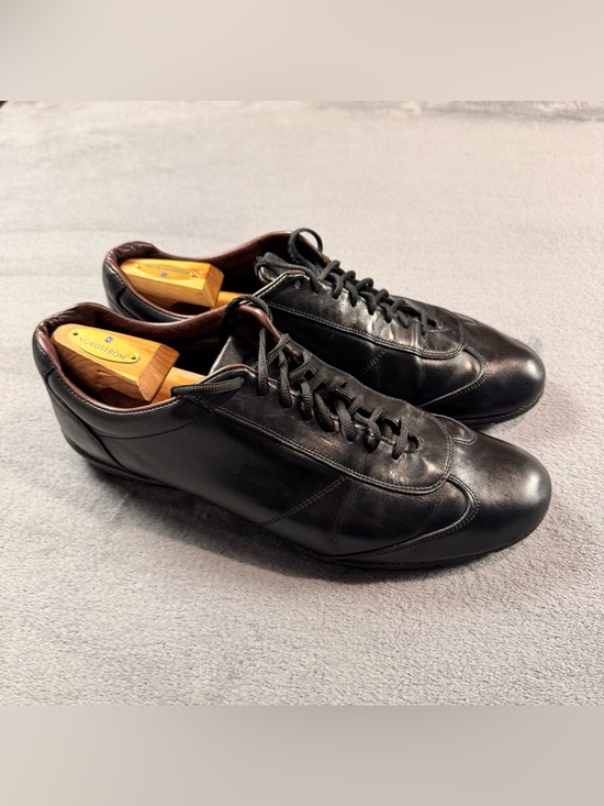Allen Edmonds Other - Allen Edmonds Mitchell Men's Black Leather Slip-On Sneakers